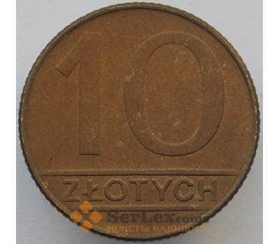 Монета Польша 10 злотых 1990 КМ152.2 AU (J05.19) арт. 16383
