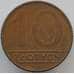 Монета Польша 10 злотых 1990 КМ152.2 AU (J05.19) арт. 16383