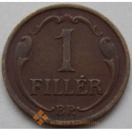 Венгрия 1 филлер 1931-38 КМ505 арт. С01754