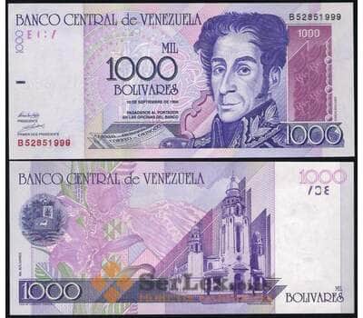 Банкнота Венесуэла 1000 Боливар 1998 UNC №79 арт. В00423