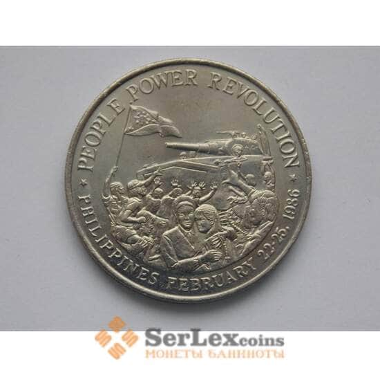 Филиппины 10 песо 1988 Революция 1986 года UNC КМ250 арт. С01786