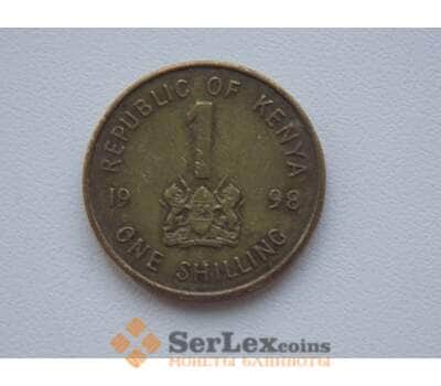Монета Кения 1 шиллинг 1998 VF КМ29 арт. С01813
