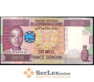 Банкнота Гвинея 10000 франков 2014 UNC арт. В00467