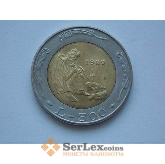 Сан-Марино 500 лир 1989 КМ239 арт. С01837