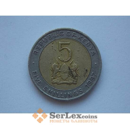 Кения 5 шиллингов 1997 VF КМ30 арт. С01847