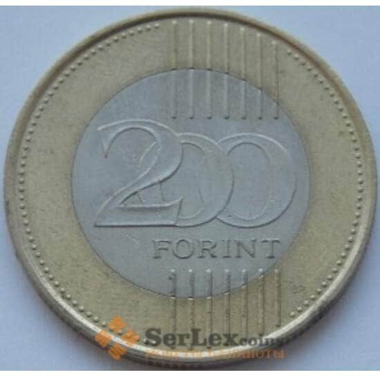 Венгрия 200 форинтов 2009 КМ826 Мост арт. С01861
