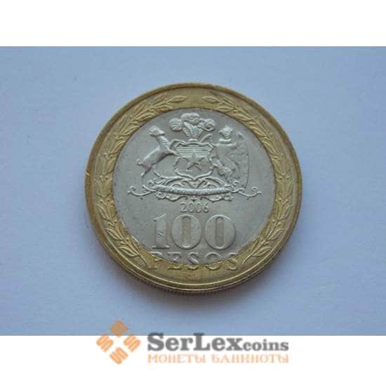 Чили 100 песо 2006 UNC КМ236 арт. C01866