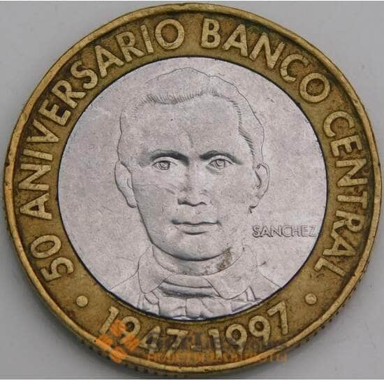 Доминиканская республика 5 Песо 1997 КМ88 VF  арт. С01890
