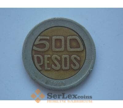Монета Колумбия 500 песо 1993-2012 VF КМ286 арт. С01906