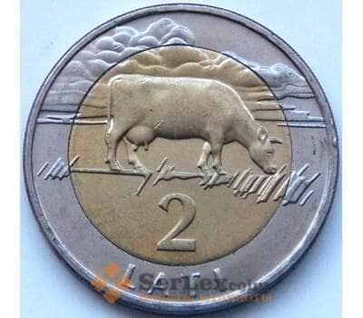 Монета Латвия 2 лата 1999 КМ38 AU арт. С01912