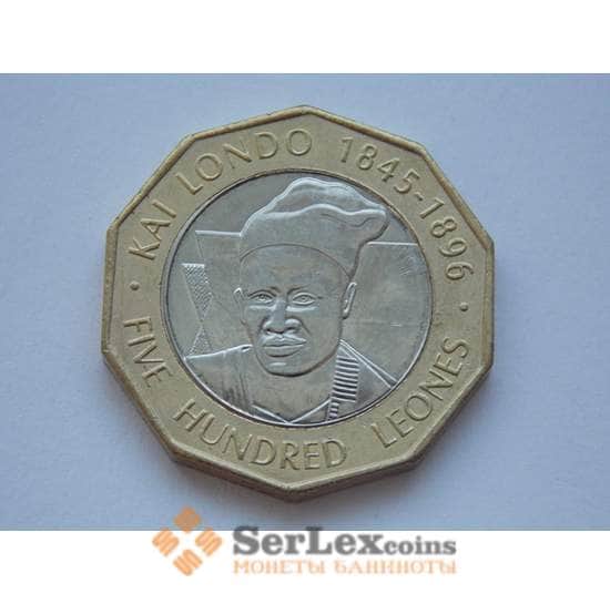 Сьерра-Леоне монета 500 Леоне 2004 UNC КМ296 арт. С01915