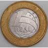 Бразилия монета 1 реал 2007 КМ652а арт. С01927