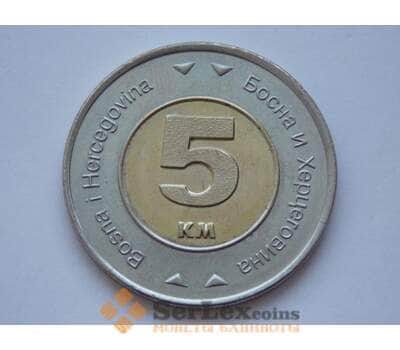 Монета Босния и Герцеговина 5 Марок 2005 UNC КМ120 арт. С01957