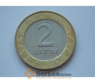 Монета Литва 2 Лита 2008 КМ112 арт. С01959
