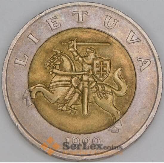 Литва 5 лит 1999 КМ113 XF арт. С01960 Литва 5 лит 1999 КМ113 XF арт. С01960