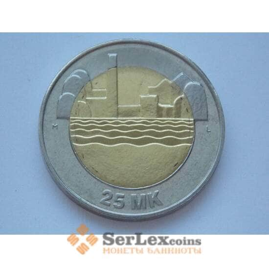 Финляндия 25 марок 1997 UNC КМ85 80 Лет Независимости арт. С01982