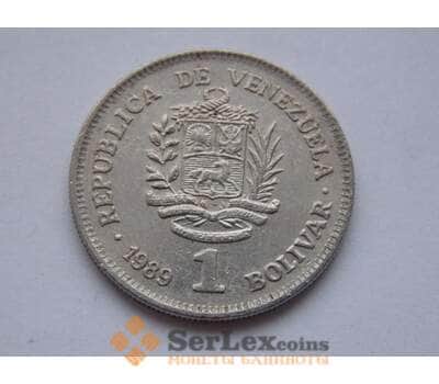 Монета Венесуэла 1 боливар 1989 Y52 арт. С02005