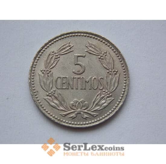 Венесуэла 5 сентимо 1965 Y38.2 арт. С02003