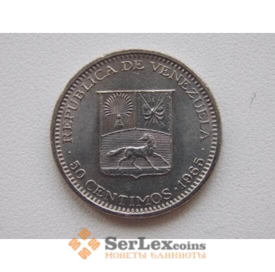 Венесуэла 50 сентимо 1965 Y41 арт. С02004