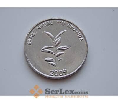 Монета Руанда 20 франков 2009 UNC КМ35 арт. С02033