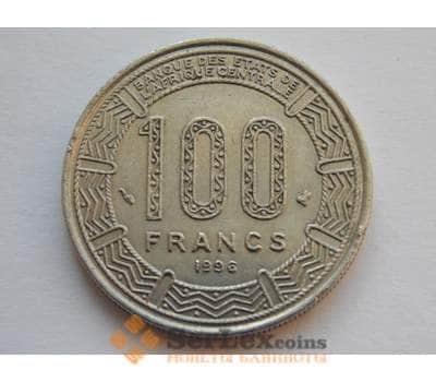 Монета Центрально-Африканские Штаты 100 франков 1996 КМ13 арт. С02071
