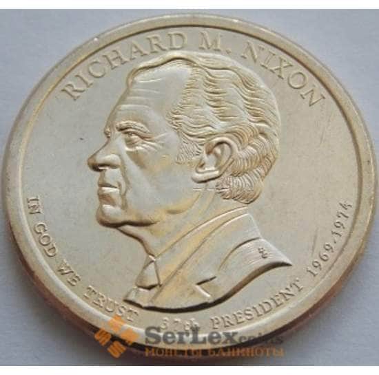 США 1 доллар 2016 37 президент Ричард Никсон P арт. С02045