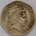 Монета Гернси 20 пенсов 1999 КМ90 арт. 30892