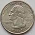 Монета США 25 центов 2001 D КМ319 UNC Северная Каролина (J05.19) арт. 15817