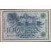 Банкнота Германия 100 марок 1908 Р34 XF+ арт. 31472