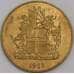 Исландия монета 2 кроны 1963 КМ12а.1 aUNC арт. 42251