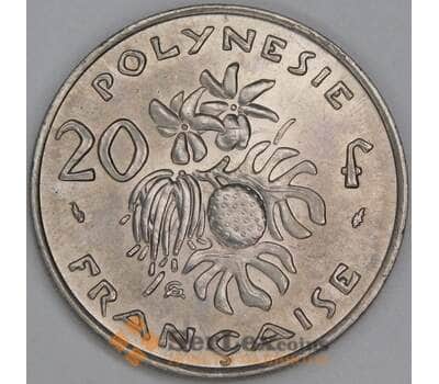 Французская Полинезия 20 франков 1975 КМ9 UNC арт. 54844