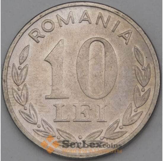 Румыния 10 лей 1993 КМ116 AU арт. 27003