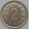Мальта 2 цента 1972 КМ9 aUNC арт. 39374