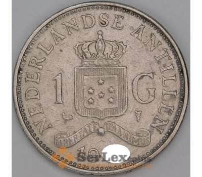 Нидерландские Антилы 1 гульден 1970-1980 КМ12 F арт. 52842