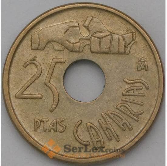 Испания 25 песет 1994 КМ933 XF арт. 25054