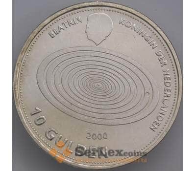 Монета Нидерланды 10 гульденов 1999 КМ228 BU Миллениум арт. 39849