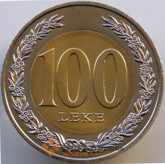 Албания 100 лек 2000 КМ80 UNC из ролла арт. 13721