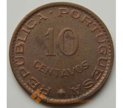 Монета Португальская Индия 10 сентаво 1961 КМ30 XF арт. 7219