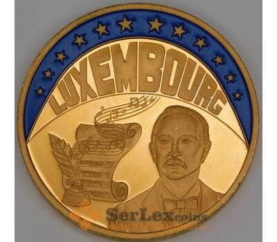 Люксембург 1 экю 1999 UC203 Proof Лоран Менаже арт. 53334