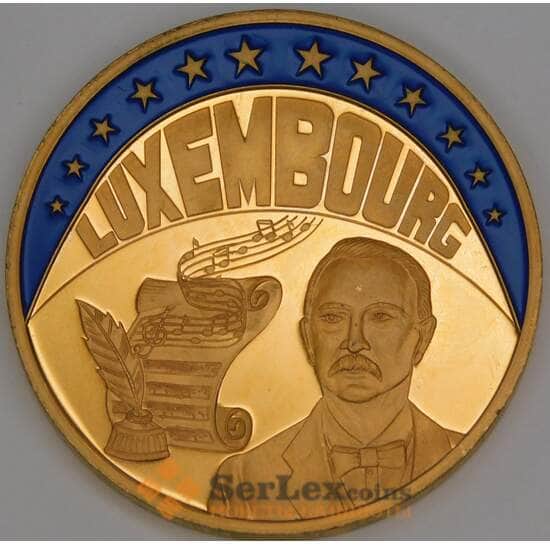 Люксембург 1 экю 1999 UC203 Proof Лоран Менаже арт. 53334