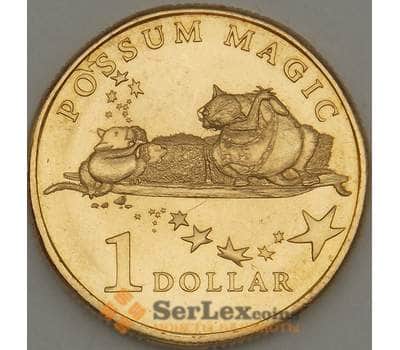 Монета Австралия 1 доллар 2017 UC159 UNC Бабушка Посс (n17.19) арт. 21577