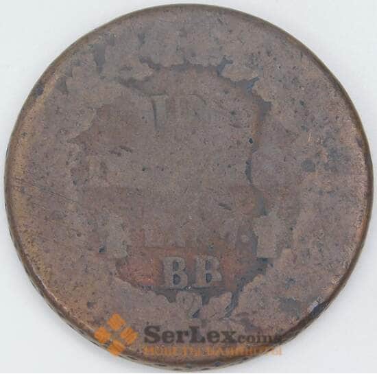 Франция 1 десим 1798 BB КМ644 арт. 56948