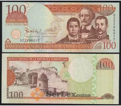 Доминикана республика 100 песо 2006 Р177а UNC арт. 50854