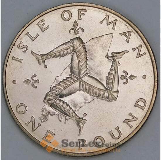 Мэн 1 фунт 1978 АА КМ44 BU арт. 56039 Мэн 1 фунт 1978 АА КМ44 BU арт. 56039