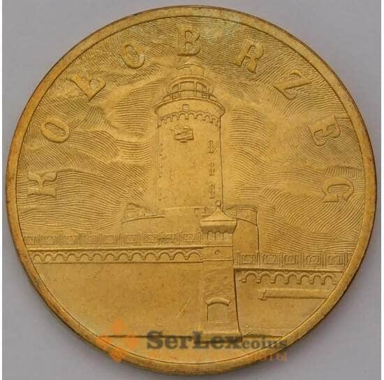 Польша 2 злотых 2005 Y528 Колобжег арт. 36618