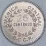 Коста-Рика 25 сентимо 1980 КМ188.1а UNC арт. 57232