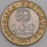 Португалия монета 200 Эскудо 1997 КМ655 AU арт. 45739