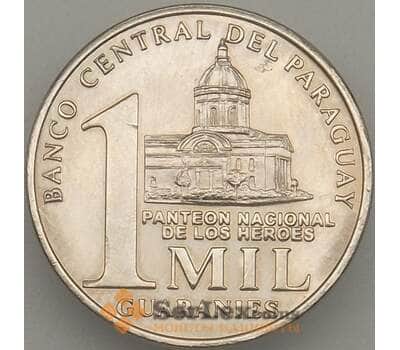 Монета Парагвай 1000 гуарани 2006 КМ198 UNC (J05.19) арт. 18143