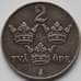 Монета Швеция 2 эре 1948 КМ811 VF (J05.19) арт. 16747
