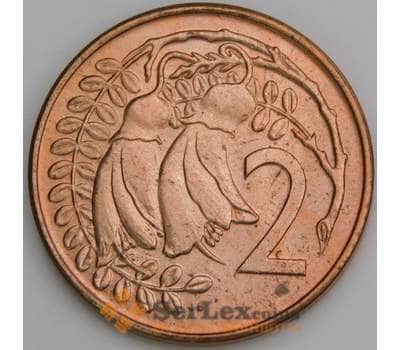 Новая Зеландия 2 цента 1969 КМ32 UNC арт. 46569